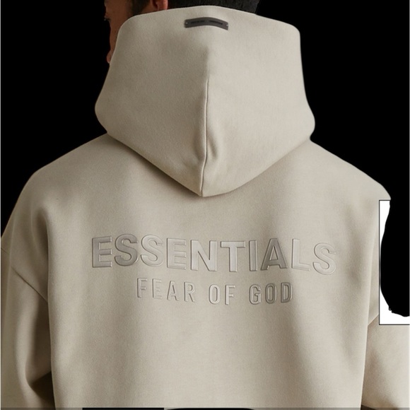 Fear of God ESSENTIALS Timber Hoodie Large • Brand New w/ Tags •FW25 - Picture 2 of 8